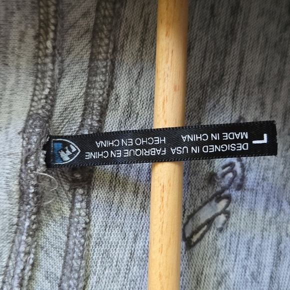 Kuhl Lea Heather Ash Gray Cowl Neck Sz. L Dress with Pockets - Picture 6 of 16